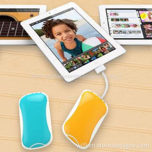 Portable Power Bank with iPhone 4/iPhone 5/Samsung Charge Line Inside, No Worry for Lost Charge Lin